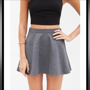 Forever 21 Grey Women’s Skirt Size Large US